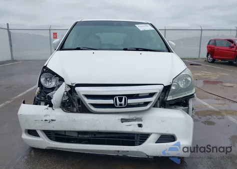 2007 Honda Odyssey Ex-L из США, поврежденный, VIN 5FNRL38797B125494